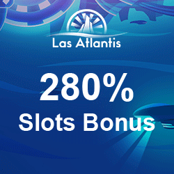 Las Atlantis 280% Slots Bonus