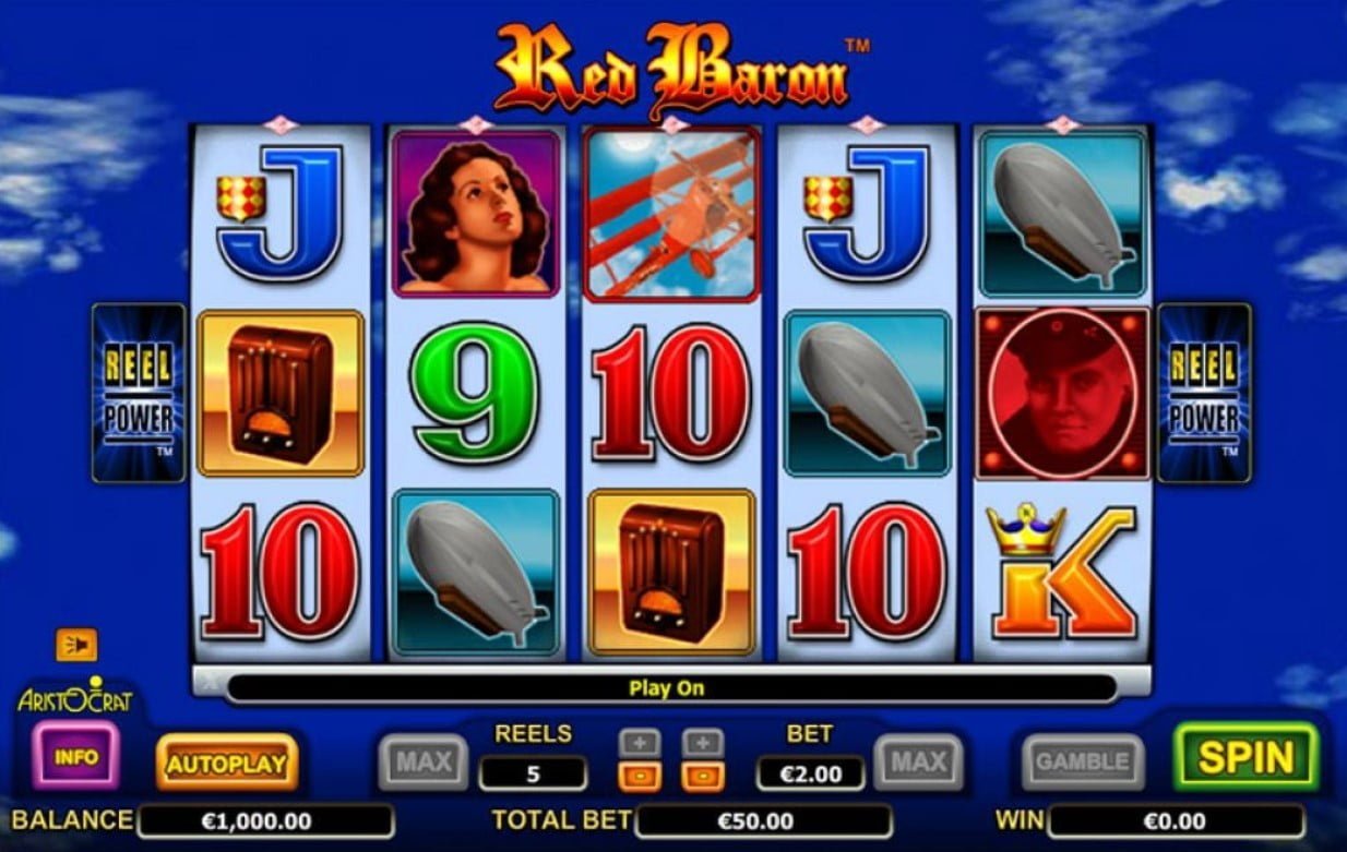 Red Baron Slot Machine 1