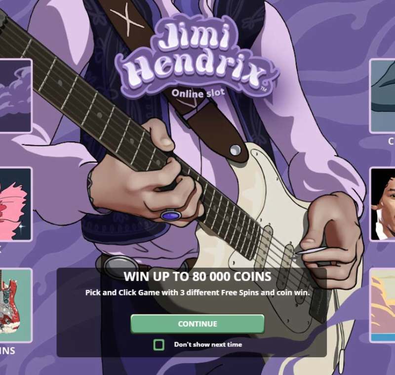 Jimi Hendrix Slot Machine Review 3