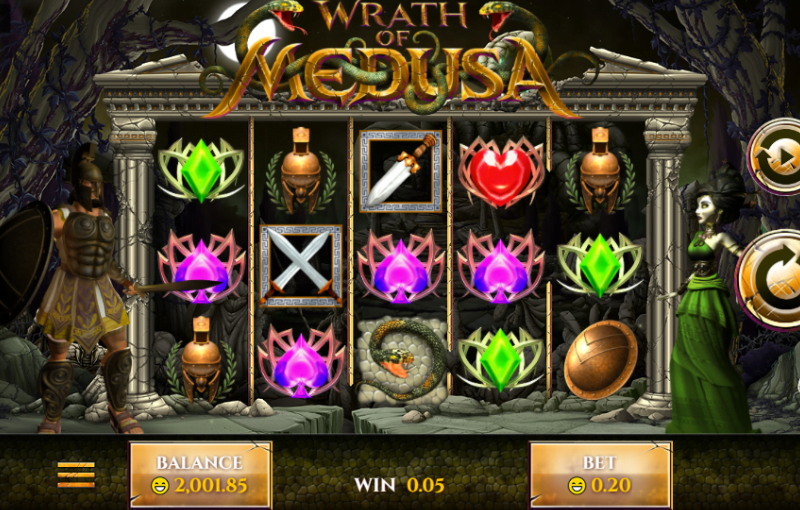 Wrath of Medusa slot machine review 5