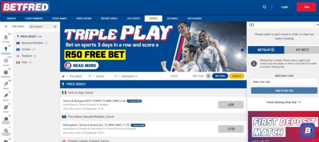 Betfred Promo Code and Full Review 5
