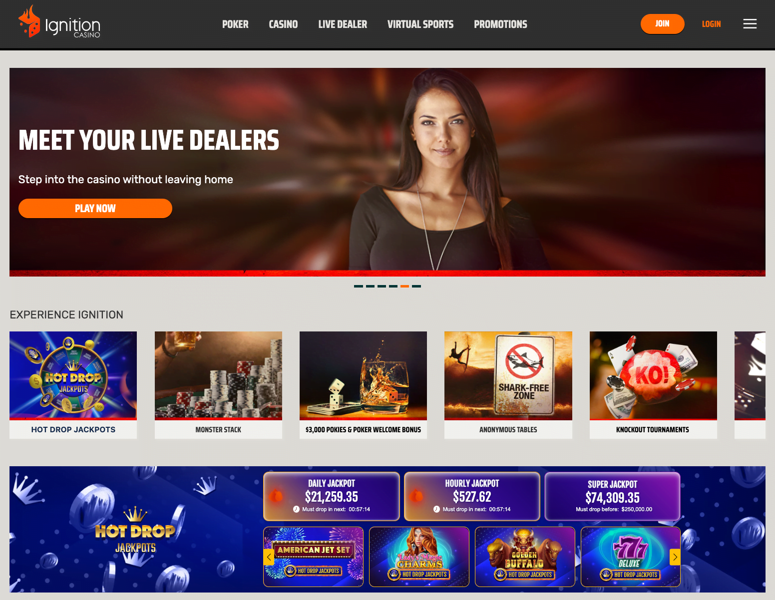 Free Ignition Casino Online Review for USA Players 2023 2