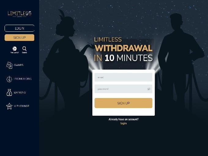 Online Limitless Casino Review 2023: Login, No Deposit Bonus Codes and Free Spins 3
