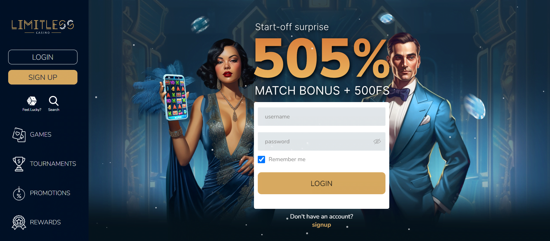 Online Limitless Casino Review 2023: Login, No Deposit Bonus Codes and Free Spins 6